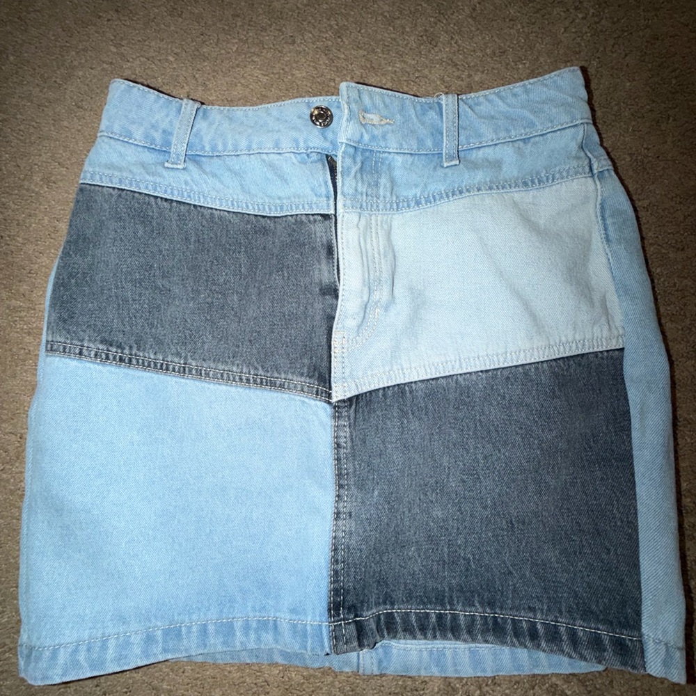 Wild Fable Patchwork Denim Skirt